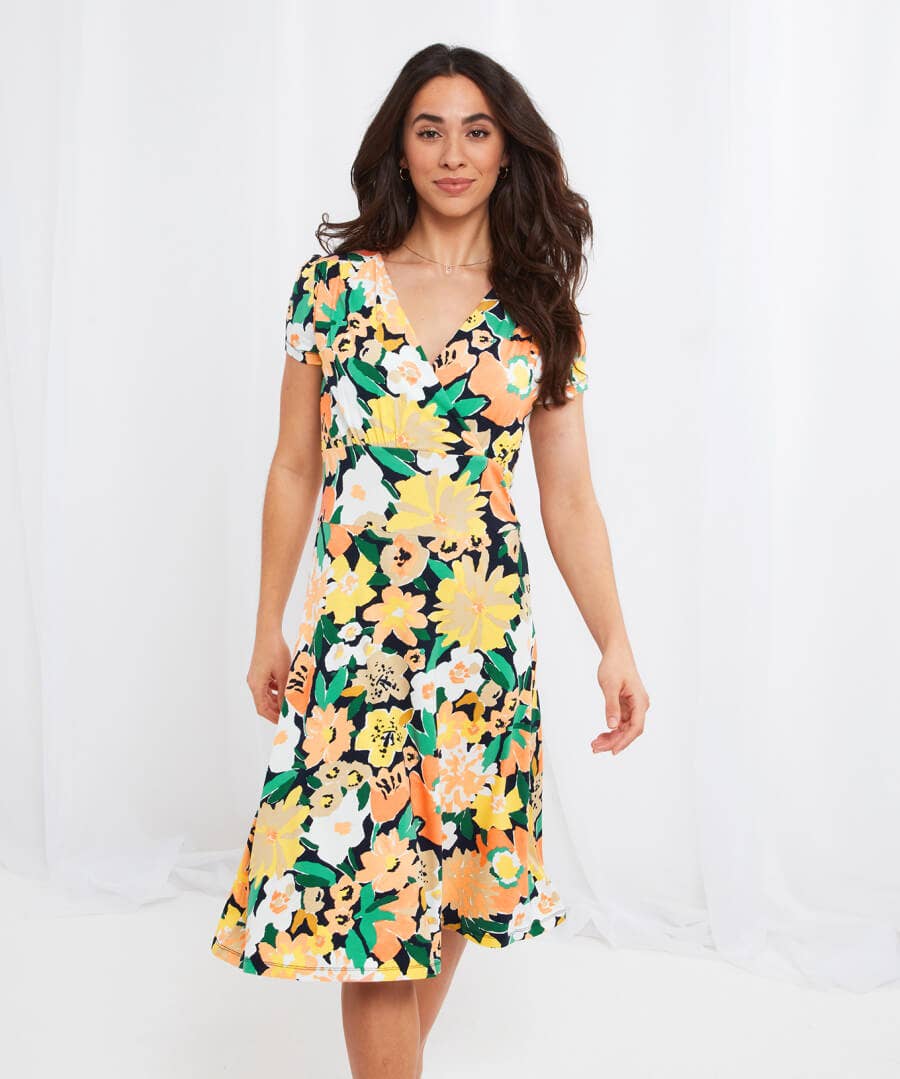Sale Dresses | Women's Joe Browns Abstract Floral Jersey Dress Multi
