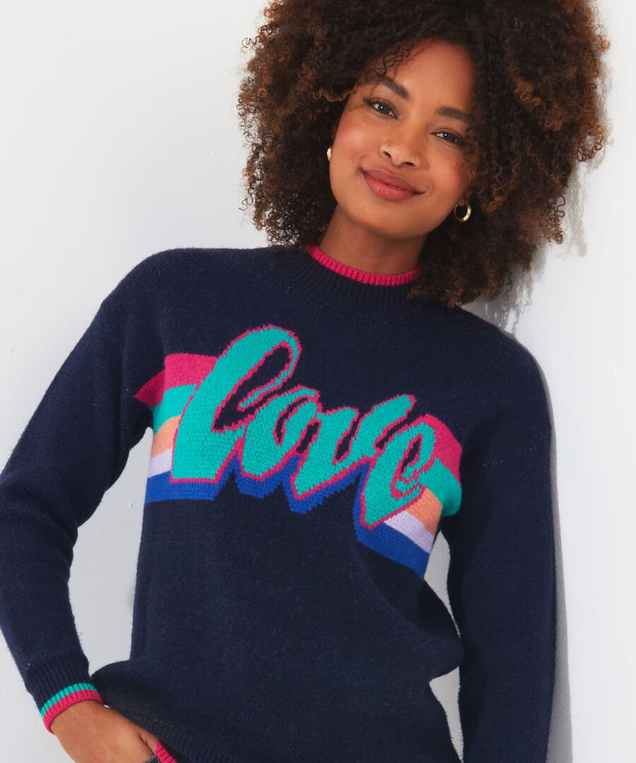 Cardigans & Coatigans | Top Picks Joe Browns All The Love Jumper Navy