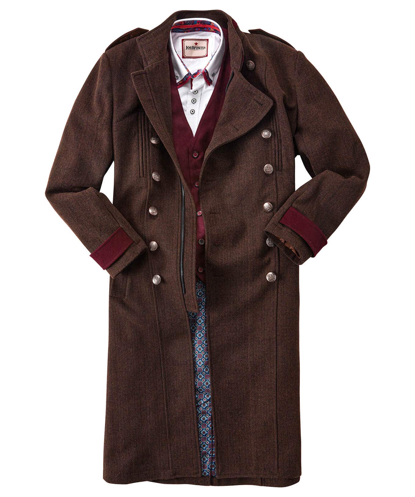 Coats & Jackets | Men，s Joe Browns All To Order Coat Chestnut