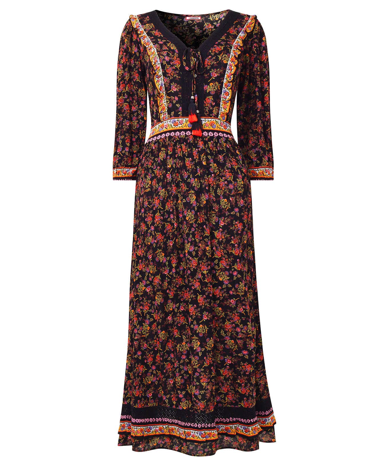 Shop Women's Collection | Maxi Dresses | Boho Dresses | Dresses | Sale Dresses | Top Picks | Top Picks | Top Picks | Women's | Women's Joe Browns Autumn Walks Printed Dress Black