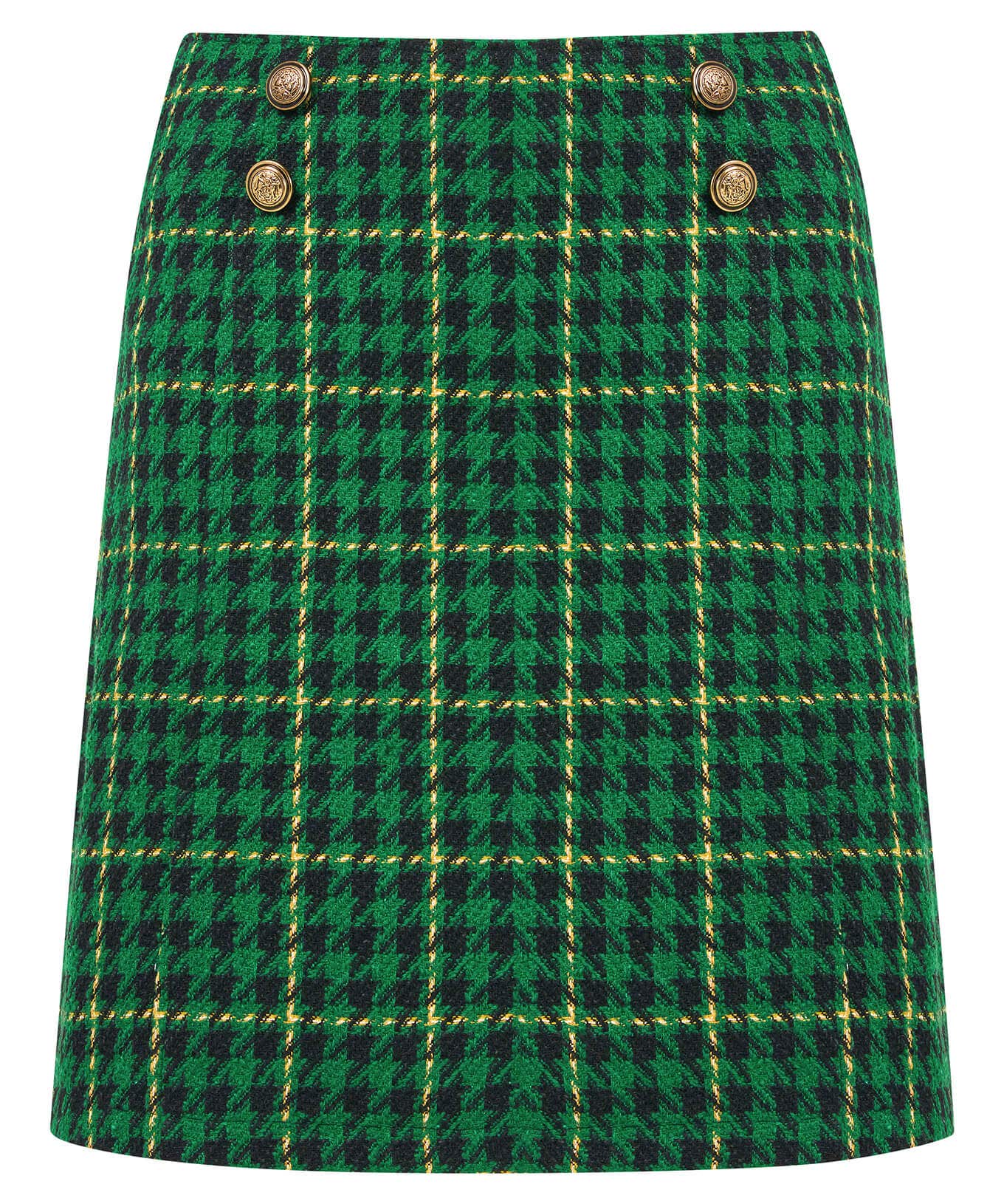 Shop Women's Collection | Skirts | Sale Skirts | Top Picks | Women's | Women's Joe Browns Beautifully Bold Check Skirt Green