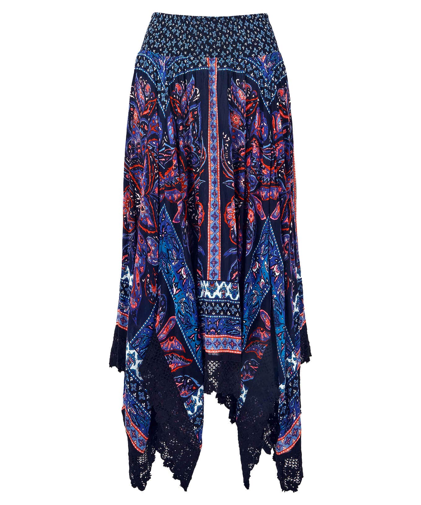 Shop Women's Collection | Skirts | Sale Skirts | Top Picks | Women's | Women's Joe Browns Boho Babe Hanky Hem Skirt Multi