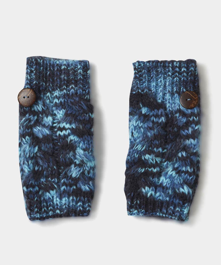 Sale Gifts | Sale Accessories & Jewellery | Women's | Women's Joe Browns Breezy Day Space Dye Mitts Blue Multi