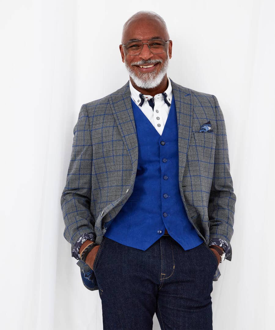 Sale Blazers | Sale Coats & Jacket | Men，s | Men，s Joe Browns Charming Check Blazer Grey