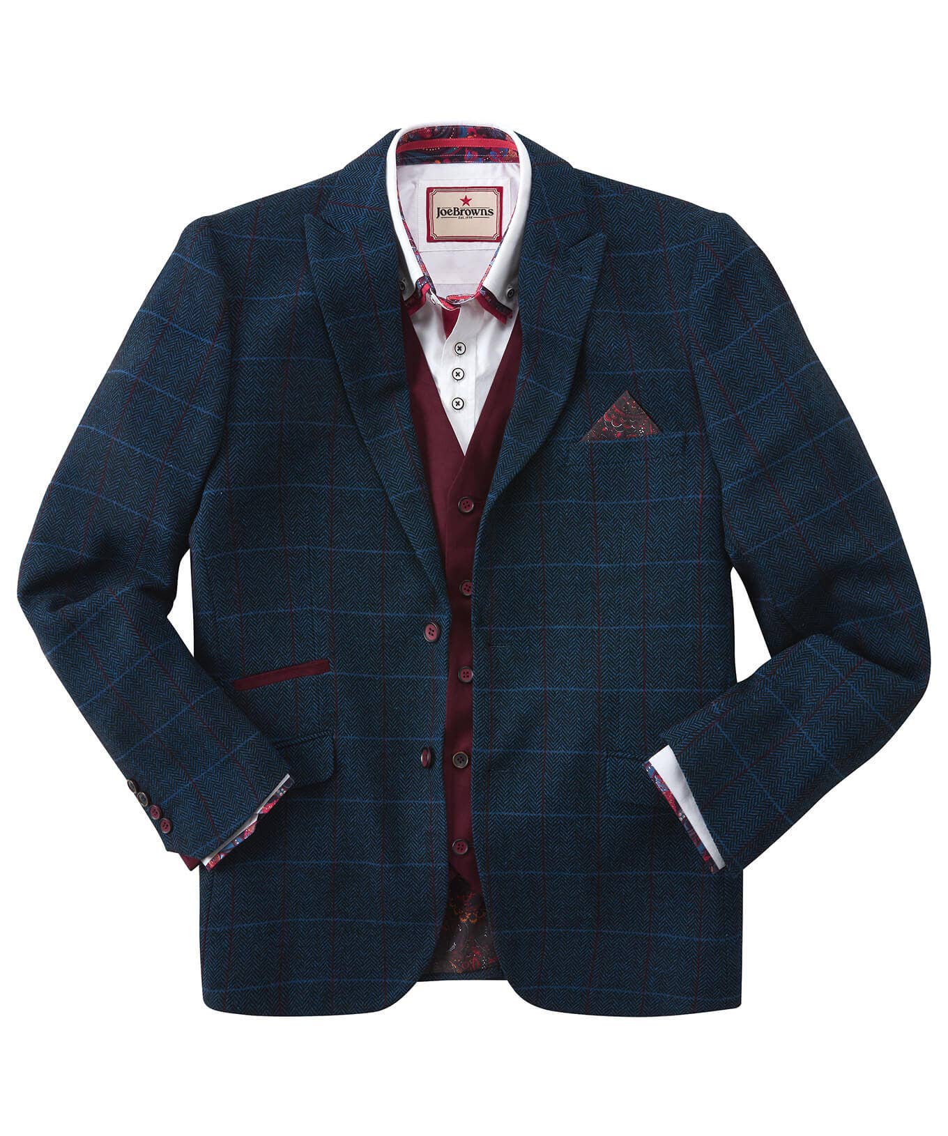 Shop Men's Collection | Blazers | Men's Tailoring | Coats & Jackets | Sale Blazers | Sale Coats & Jacket | Top Picks | Men，s | Top Picks | Men，s | Men，s | Men，s Joe Browns Check It Out Blazer Blue