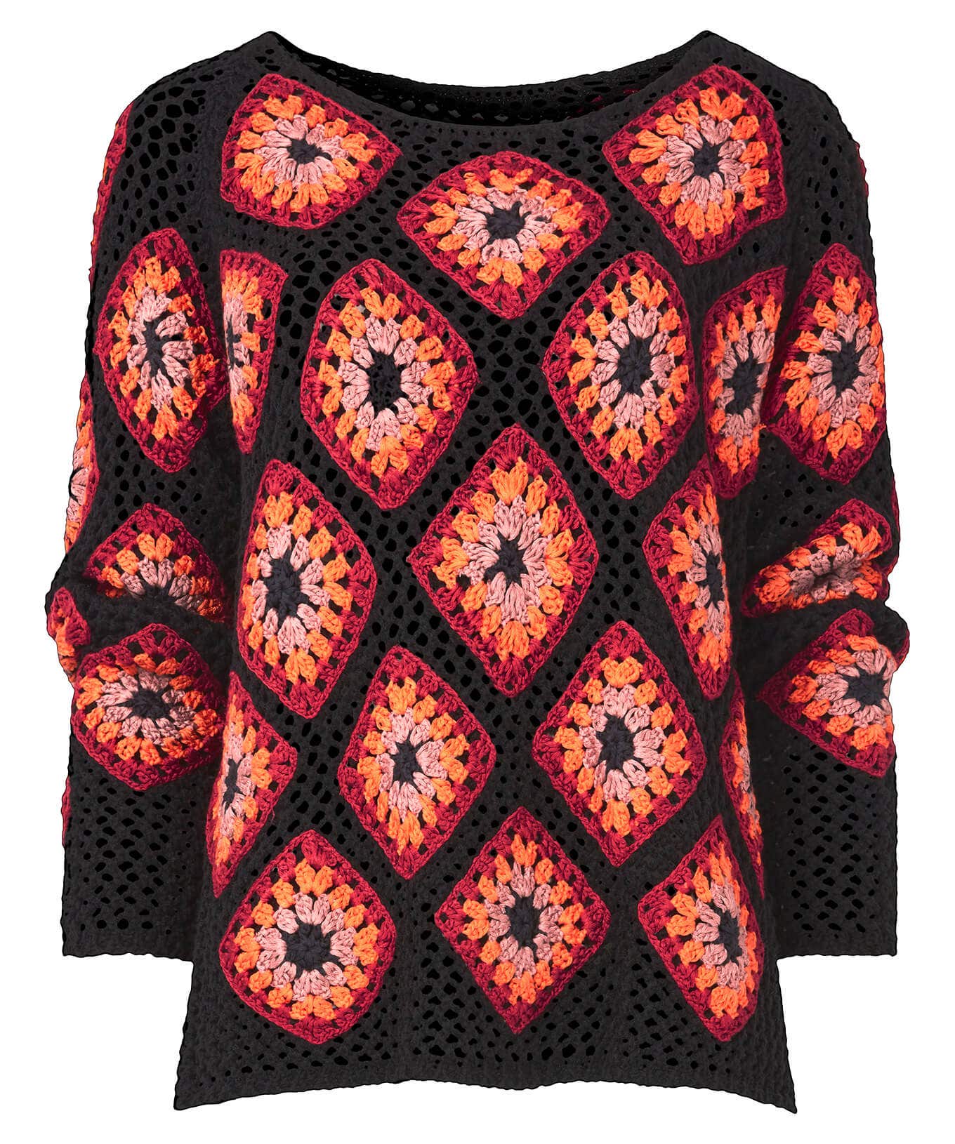 Shop Women's Collection | Cardigans & Coatigans | Sale Knitwear & Jumpers | Top Picks | Top Picks | Women's Joe Browns Crochet Jumper Orange