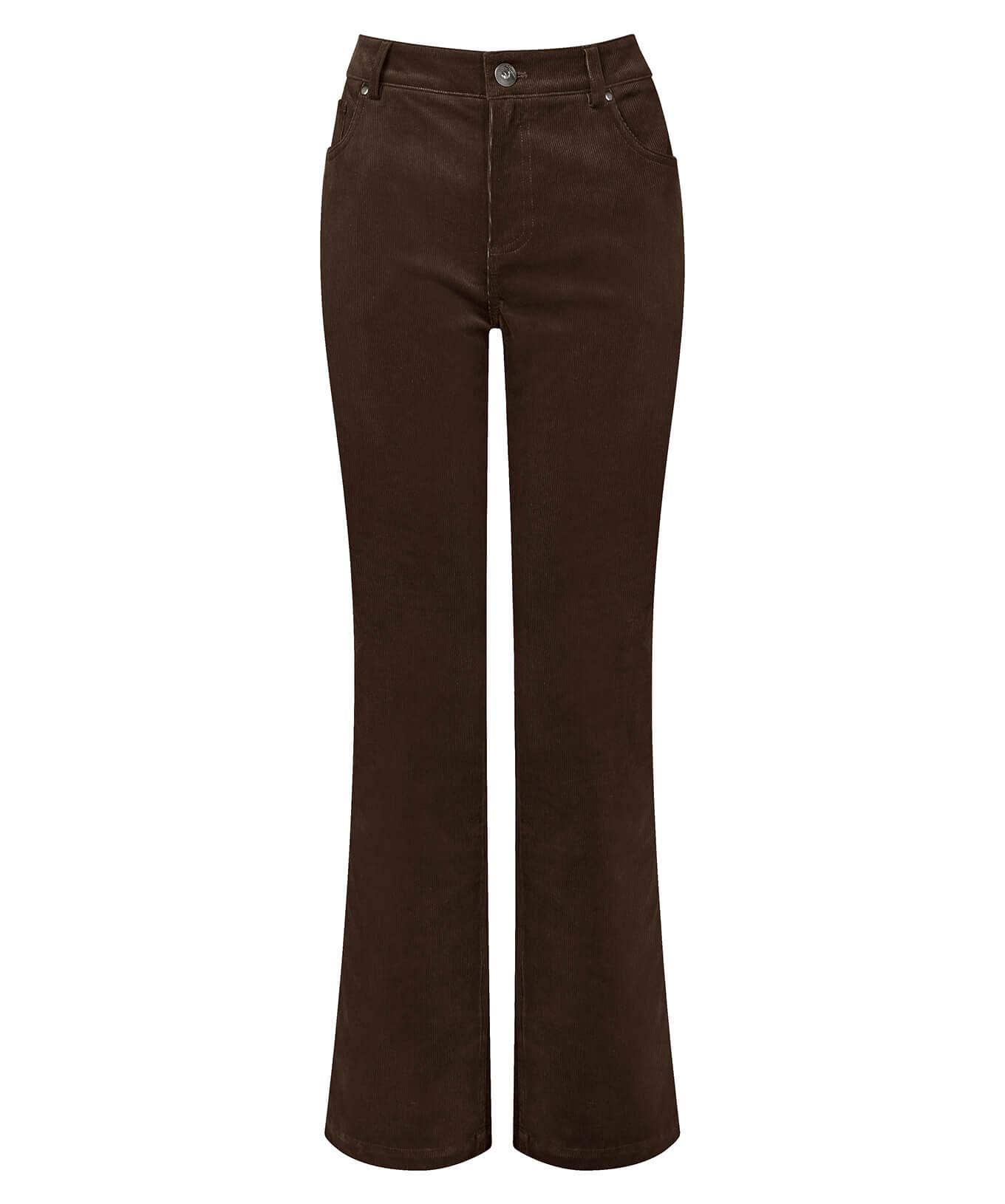 Shop Women's Collection | Jeans & Trousers | Sale Jeans & Trousers | Top Picks | Women's | Women's Joe Browns Curious Cord Trousers Chocolate Brown