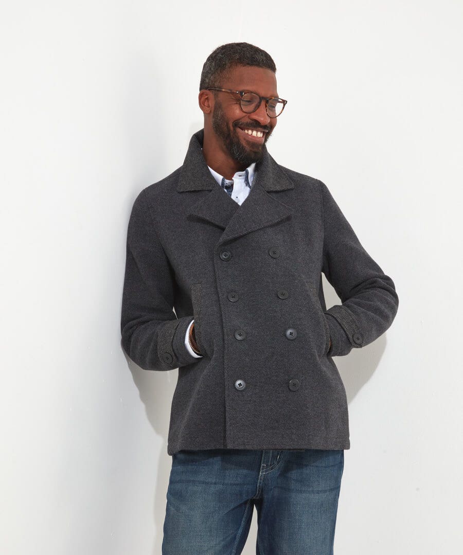 Shop Men's Collection | Gifts | Coats & Jackets | Sale Coats & Jacket | Top Picks | Men，s | Men，s | Men，s Joe Browns Dapper Double Breasted Coat Grey