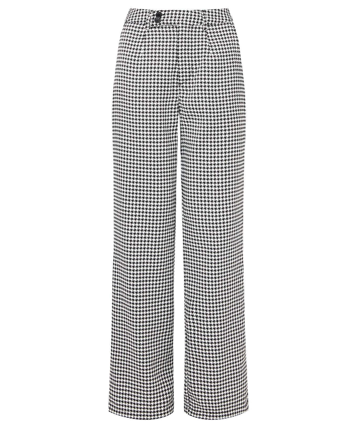 Shop Women's Collection | Jeans & Trousers | Sale Jeans & Trousers | Top Picks | Women's | Women's Joe Browns Daring Dogtooth Trousers Black/White