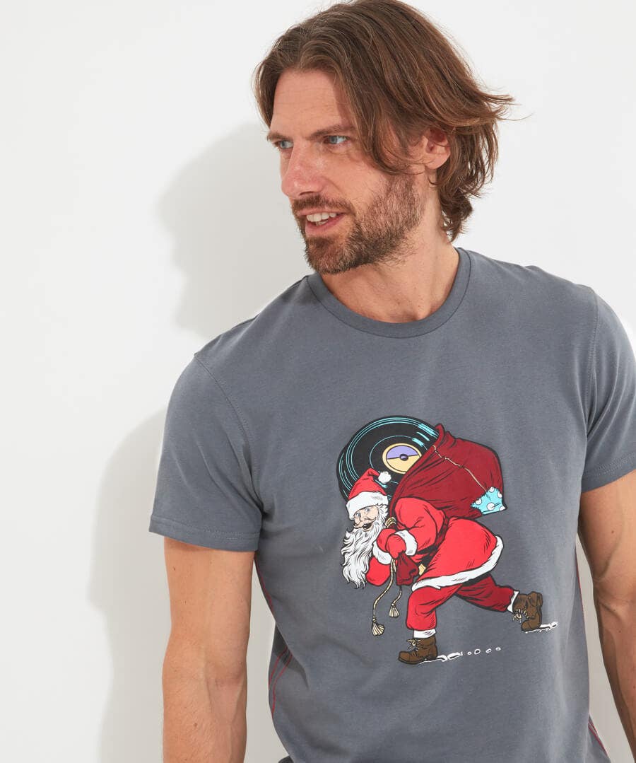 Shop Men's Collection | Graphic T-Shirts | Gifts | Tops & T-Shirts | Half Price Christmas Styles | Sale Tops & T-Shirts | Top Picks | Top Picks | Men，s | Men，s | Men，s | Men，s Joe Browns Deliver The Tunes Tee Grey