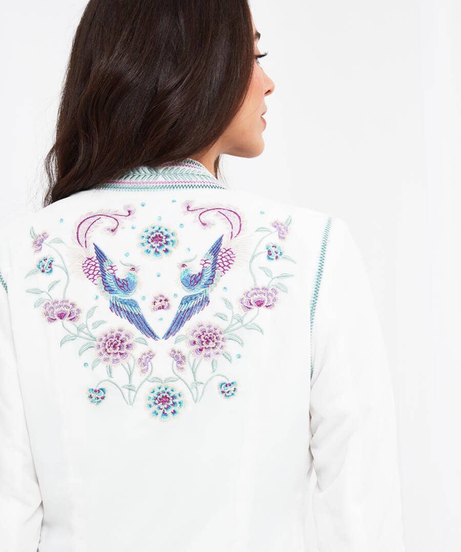 Shop Blazers | Sale Coats & Jacket | Women's | Women's Joe Browns Elegant Embroidered Jacket Multi