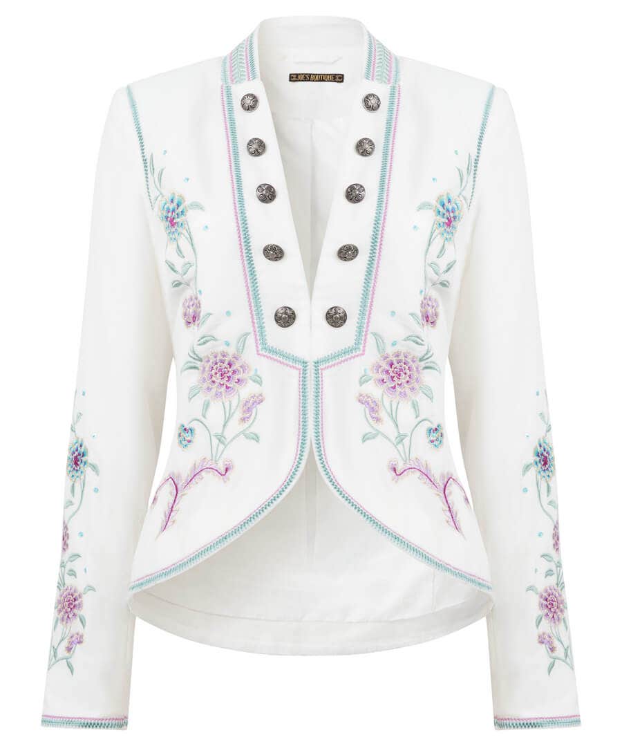 Shop Blazers | Sale Coats & Jacket | Women's | Women's Joe Browns Elegant Embroidered Jacket Multi