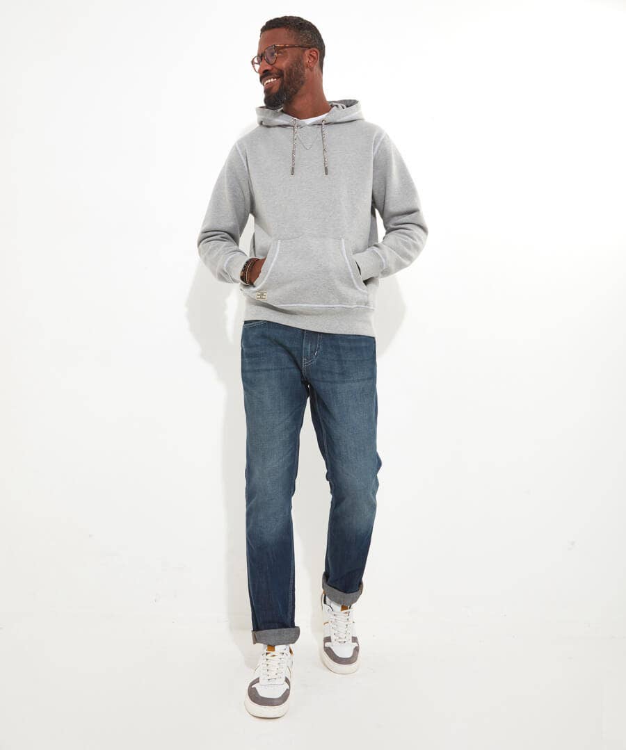 Shop Men's Collection | Hoodies & Sweatshirts | Knitwear & Jumpers | Tops & T-Shirts | Top Picks | Men，s | Men，s | Men，s Joe Browns Exceptional Everyday Hoody Grey