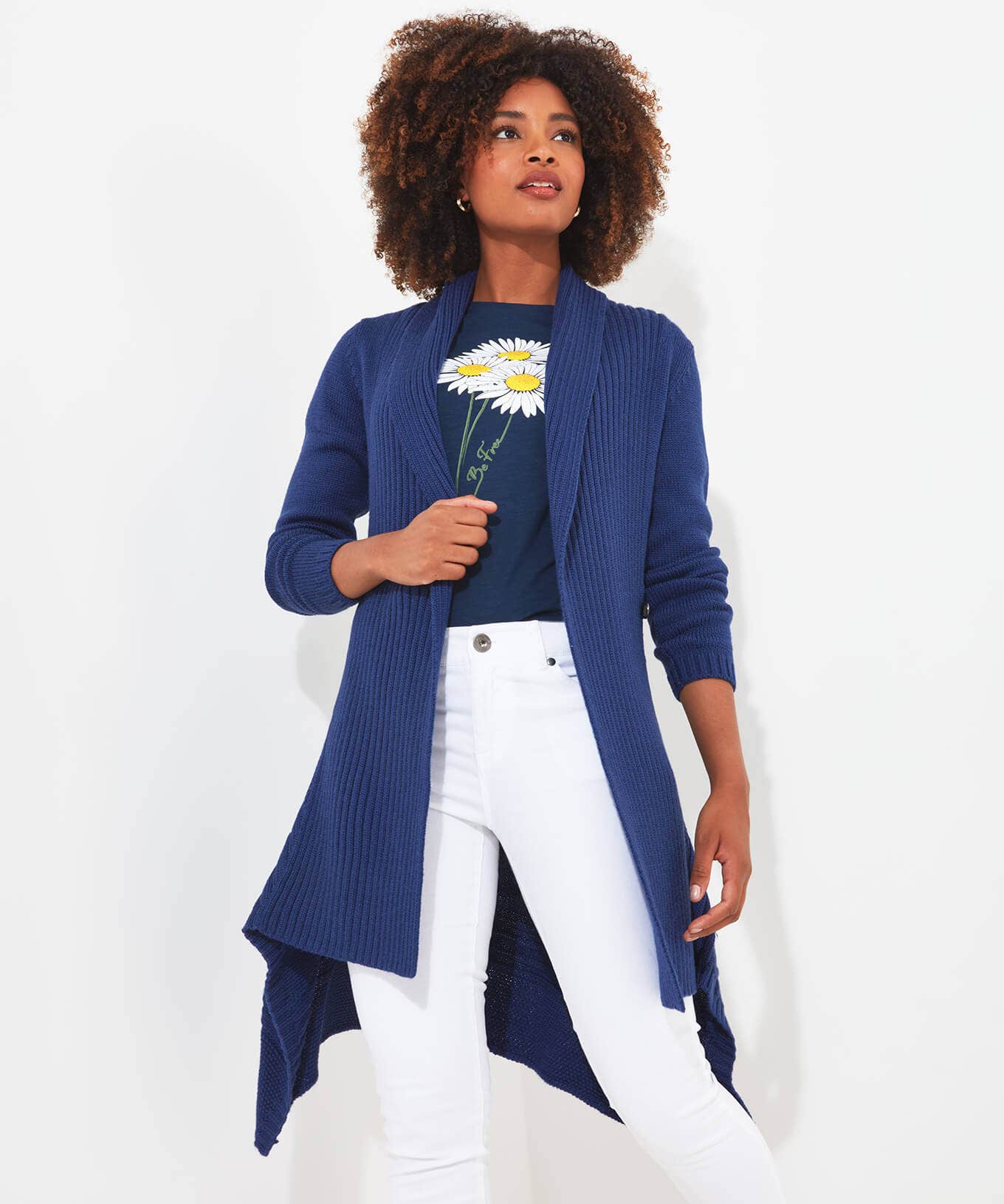 Shop Women's Collection | Cardigans & Coatigans | Sale Knitwear & Jumpers | Top Picks | Top Picks | Women's Joe Browns Fabulous Buckle Cardigan Navy