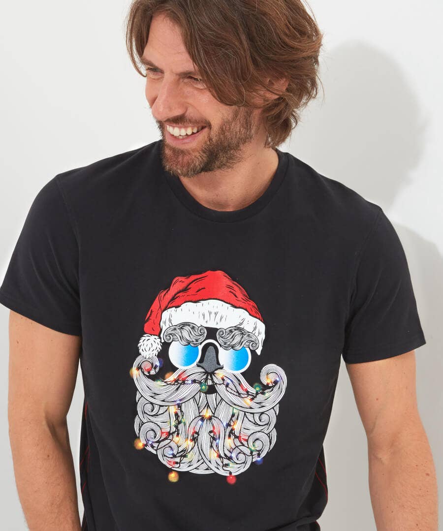 Shop Men's Collection | Graphic T-Shirts | Gifts | Tops & T-Shirts | Half Price Christmas Styles | Sale Tops & T-Shirts | Top Picks | Top Picks | Men，s | Men，s | Men，s | Men，s Joe Browns Feeling Festive Tee Black