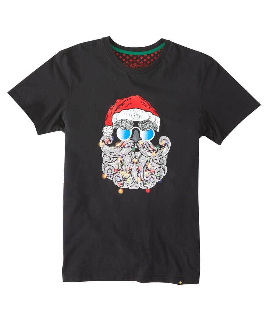 Shop Men's Collection | Graphic T-Shirts | Gifts | Tops & T-Shirts | Half Price Christmas Styles | Sale Tops & T-Shirts | Top Picks | Top Picks | Men，s | Men，s | Men，s | Men，s Joe Browns Feeling Festive Tee Black