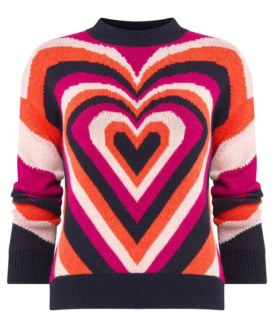 Cardigans & Coatigans | Top Picks Joe Browns Have A Heart Jumper Multi