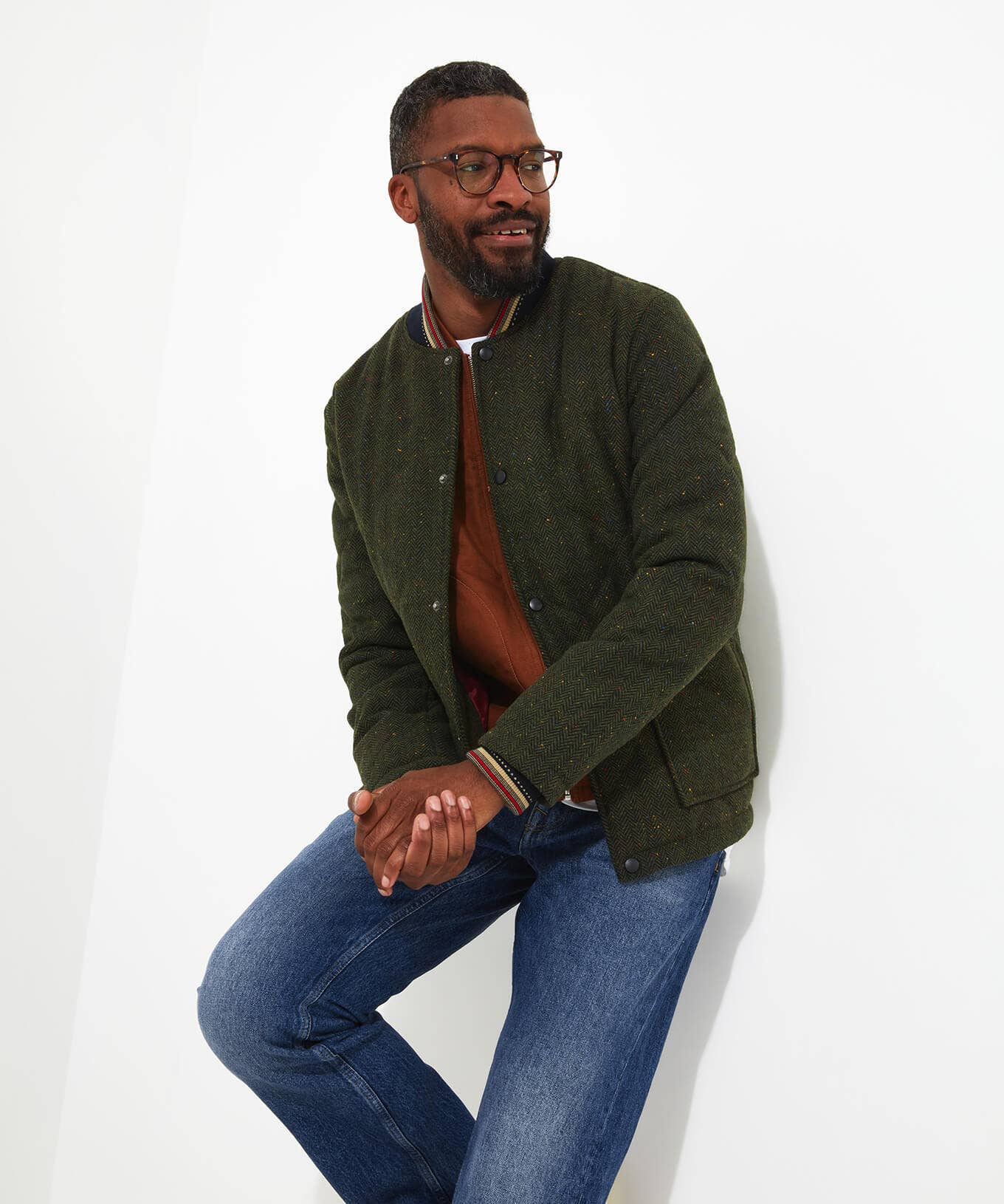 Shop Men's Collection | Layering Essentials | Coats & Jackets | Sale Coats & Jacket | Top Picks | Men，s | Men，s | Men，s Joe Browns In Style Jacket Green