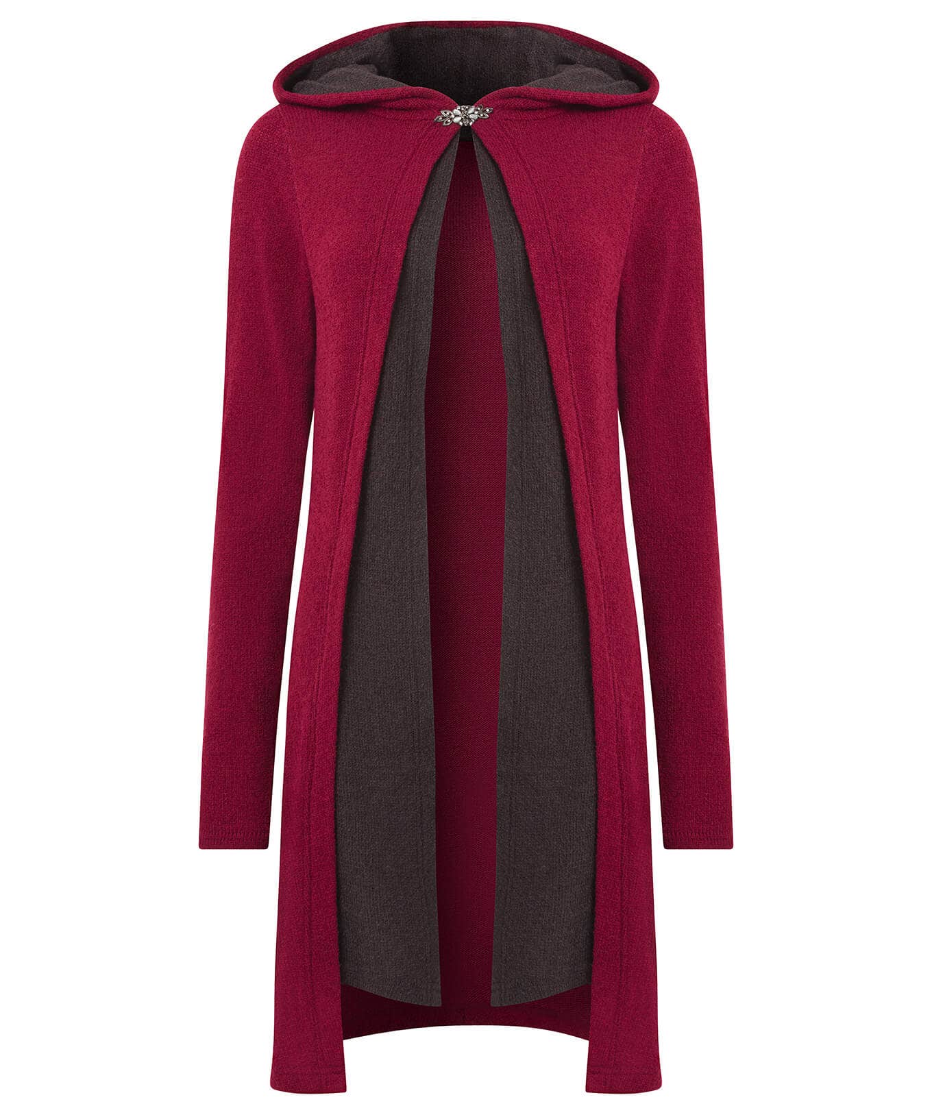 Shop Women's Collection | Cardigans & Coatigans | Sale Knitwear & Jumpers | Top Picks | Top Picks | Women's Joe Browns Into The Forest Cardigan Rumba Red