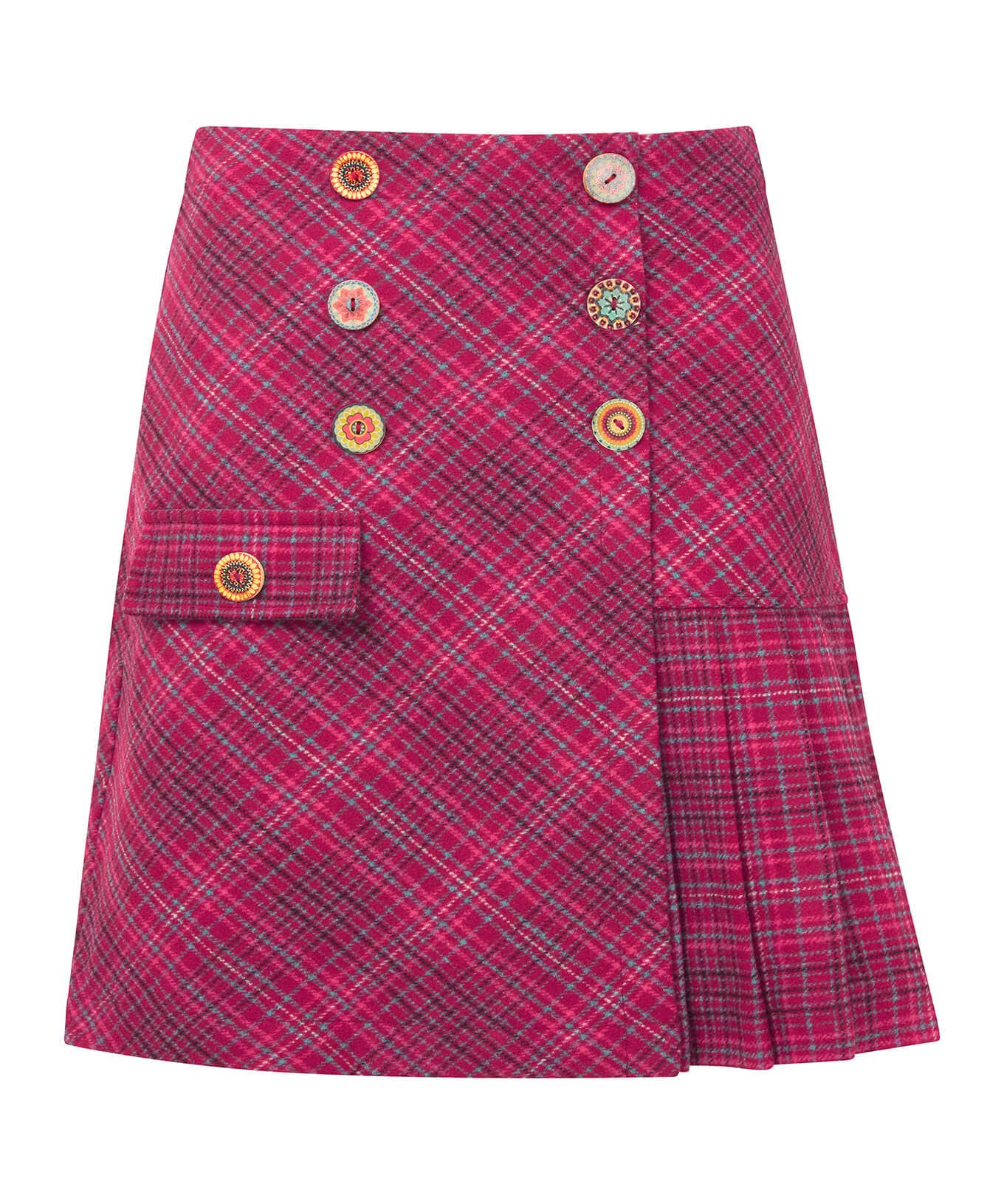 Shop Women's Collection | Skirts | Sale Skirts | Top Picks | Women's | Women's Joe Browns Joe's Favourite Checked Skirt Multi