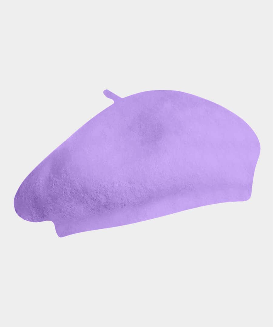 Sale Accessories & Jewellery | Women's Joe Browns Mimi Wool Rich Beret Lilac / Pale Blue
