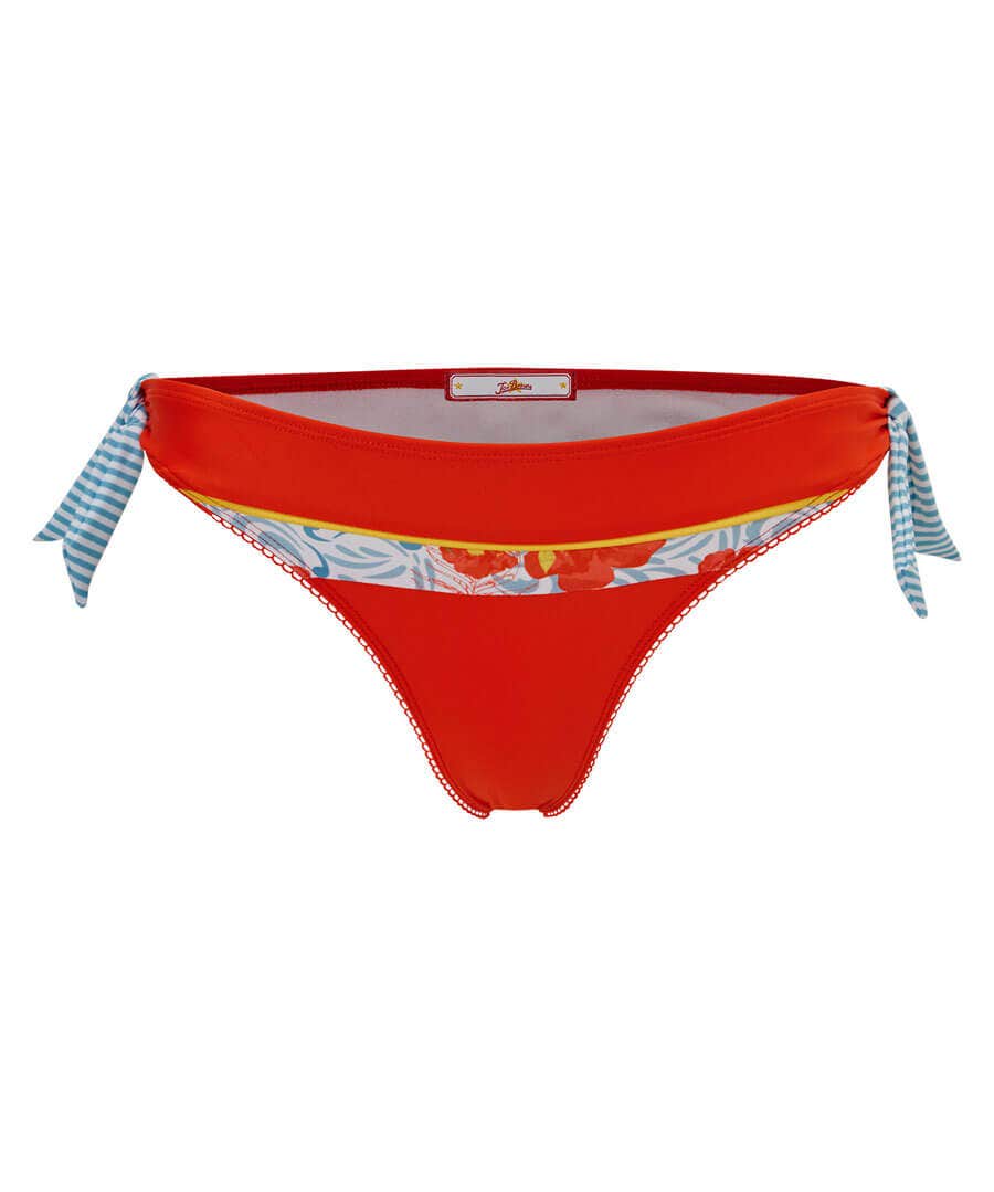 Sale Swimwear | Women's Joe Browns Mix And Match Tie Side Bottoms Red / Blues / Multi