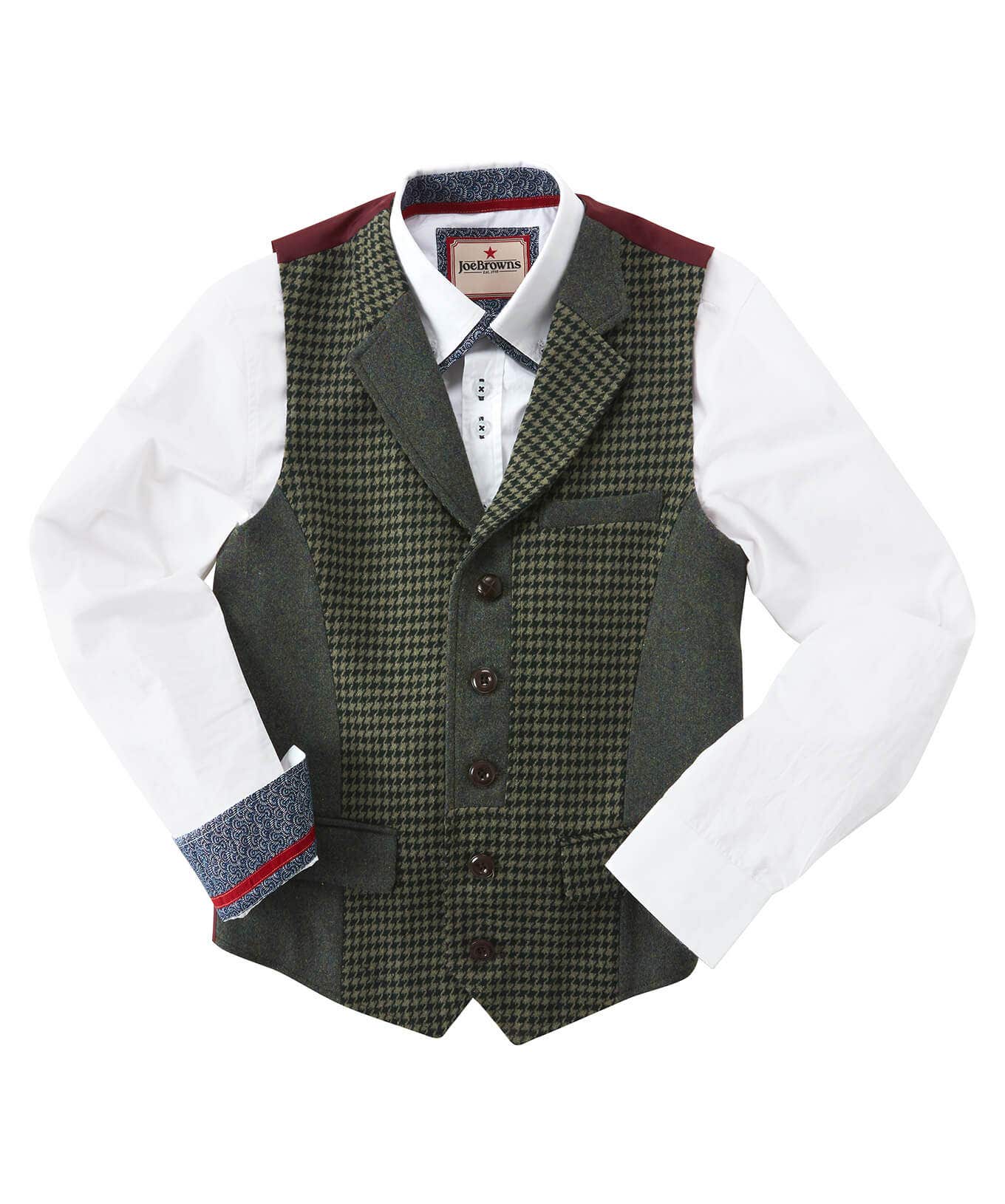 Shop Men's Collection | Waistcoats | Men's Tailoring | Coats & Jackets | Sale Waistcoats | Top Picks | Men，s | Top Picks | Men，s | Men，s Joe Browns Mix It Up Waistcoat Green