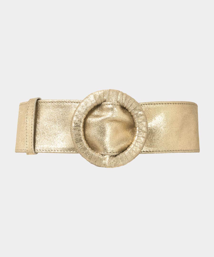 Gifts | Accessories & Jewellery | Women's | Women's Joe Browns My Saviour Soft Leather Belt Gold / Silver