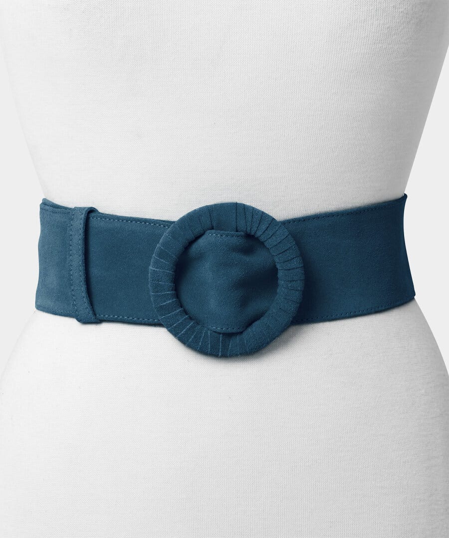Sale Accessories & Jewellery | Women's Joe Browns My Saviour Suede Summer Belt Blue / Sea Green / Pink
