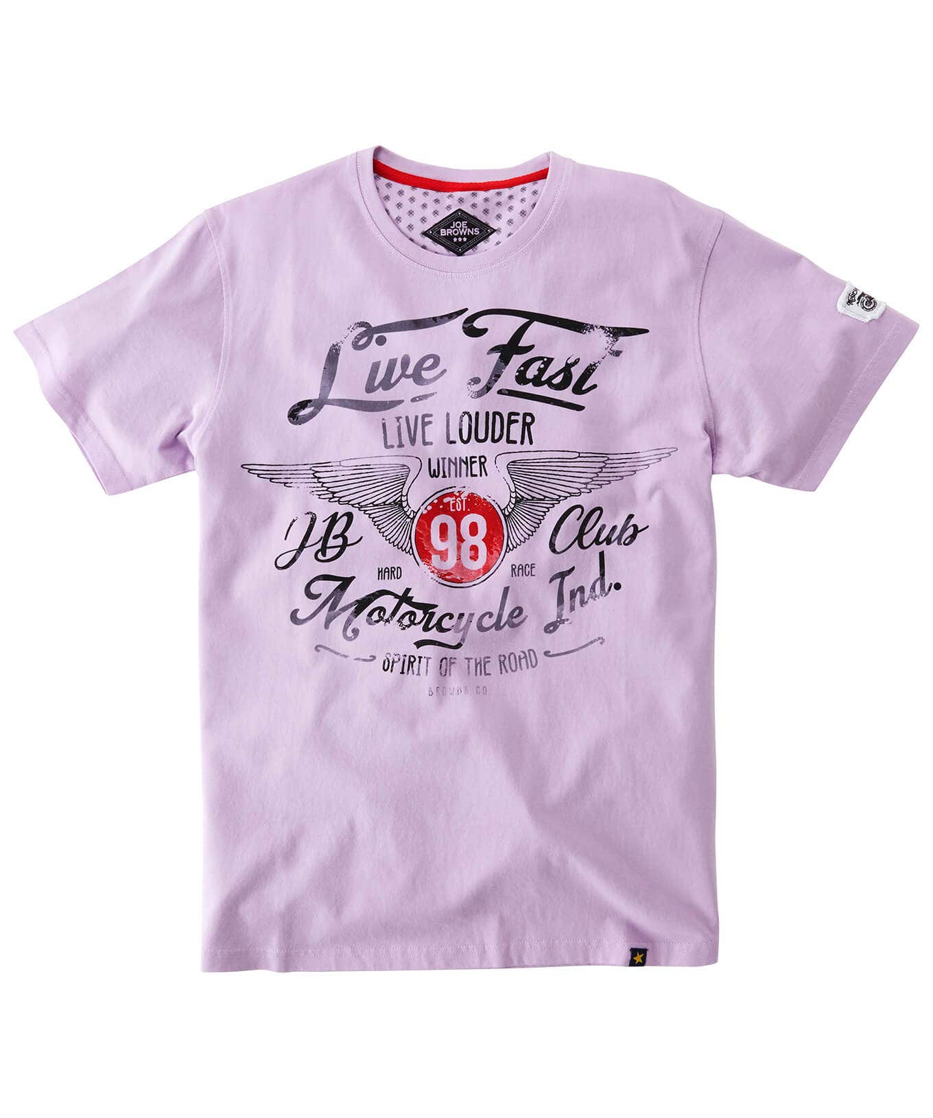 Shop Men's Collection | Graphic T-Shirts | Tops & T-Shirts | Sale Tops & T-Shirts | Top Picks | Top Picks | Men，s | Men，s Joe Browns No Glory Tee Lilac