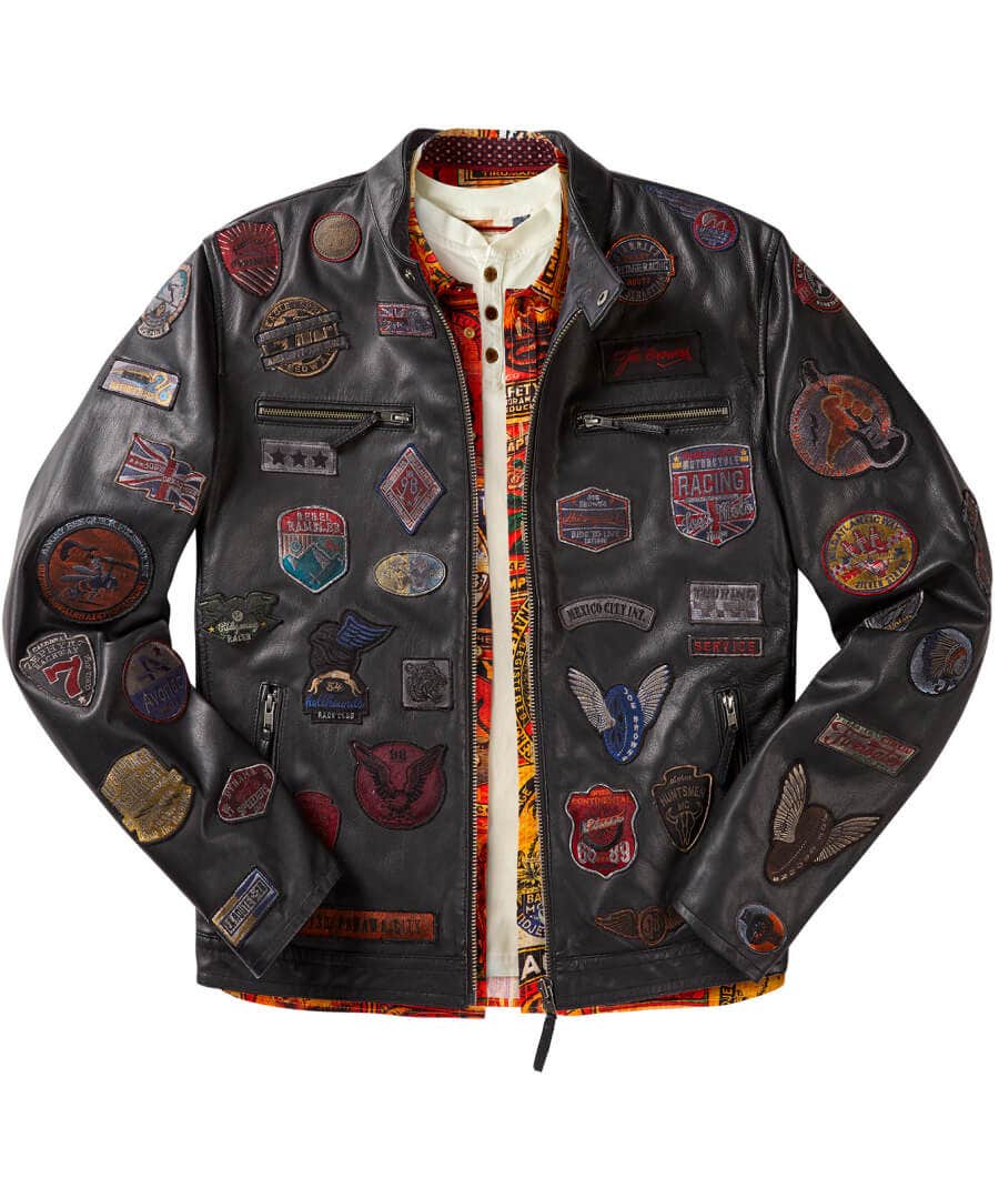 Leather Jackets | Coats & Jackets | Men，s | Men，s Joe Browns On Tour Leather Jacket Black