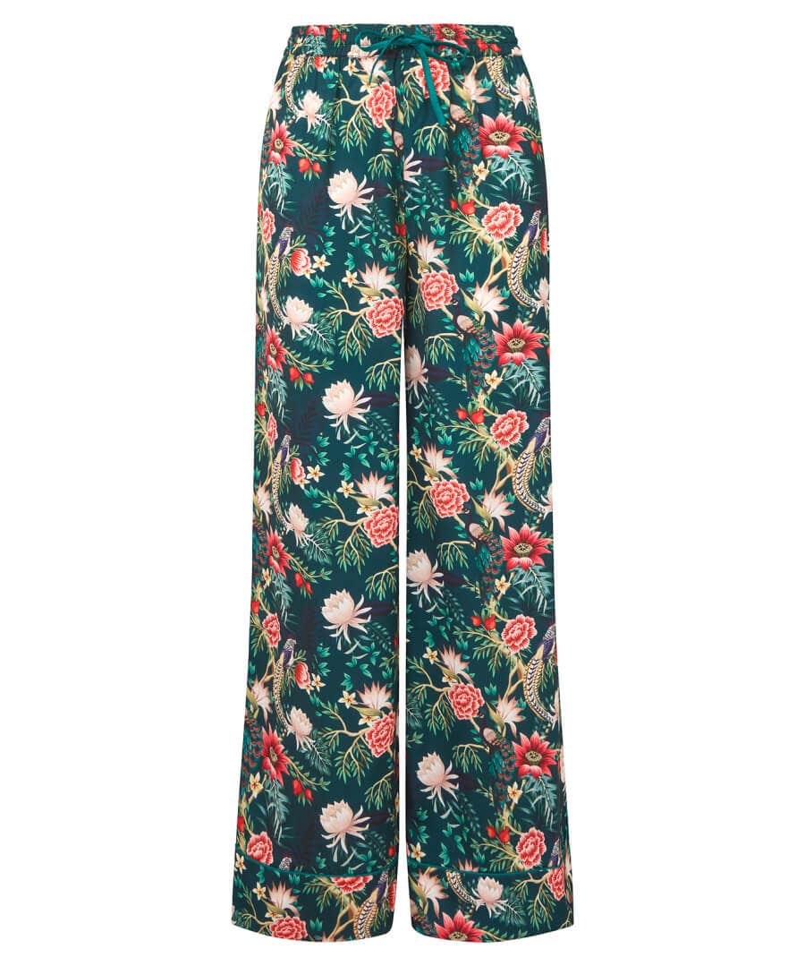 Pyjamas & Loungewear | Gifts | Sale Pyjamas & Loungewear | Sale Jeans & Trousers | Women's | Women's | Women's | Women's Joe Browns Print Pyjama Bottoms Peacock