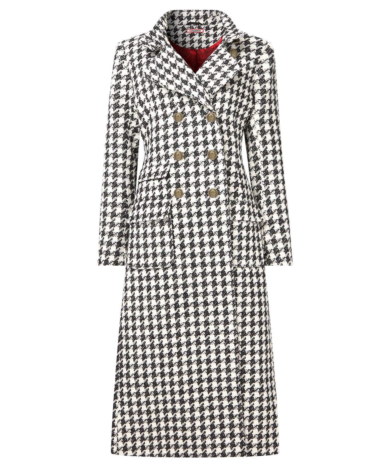 Coats & Jackets | Women's Joe Browns Perfectly Mono Coat Black/White