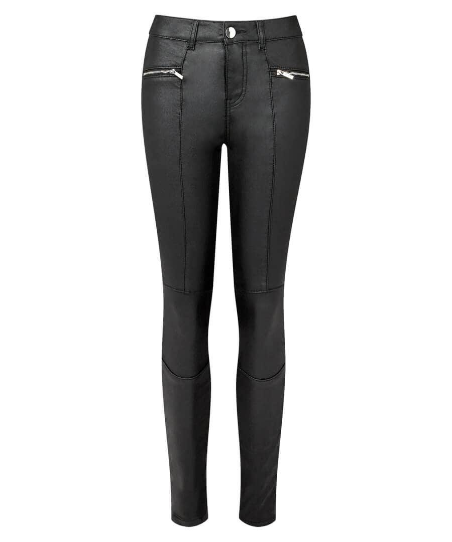 Jeans & Trousers | Women's Joe Browns Rock Chick Leather Look Trousers Black