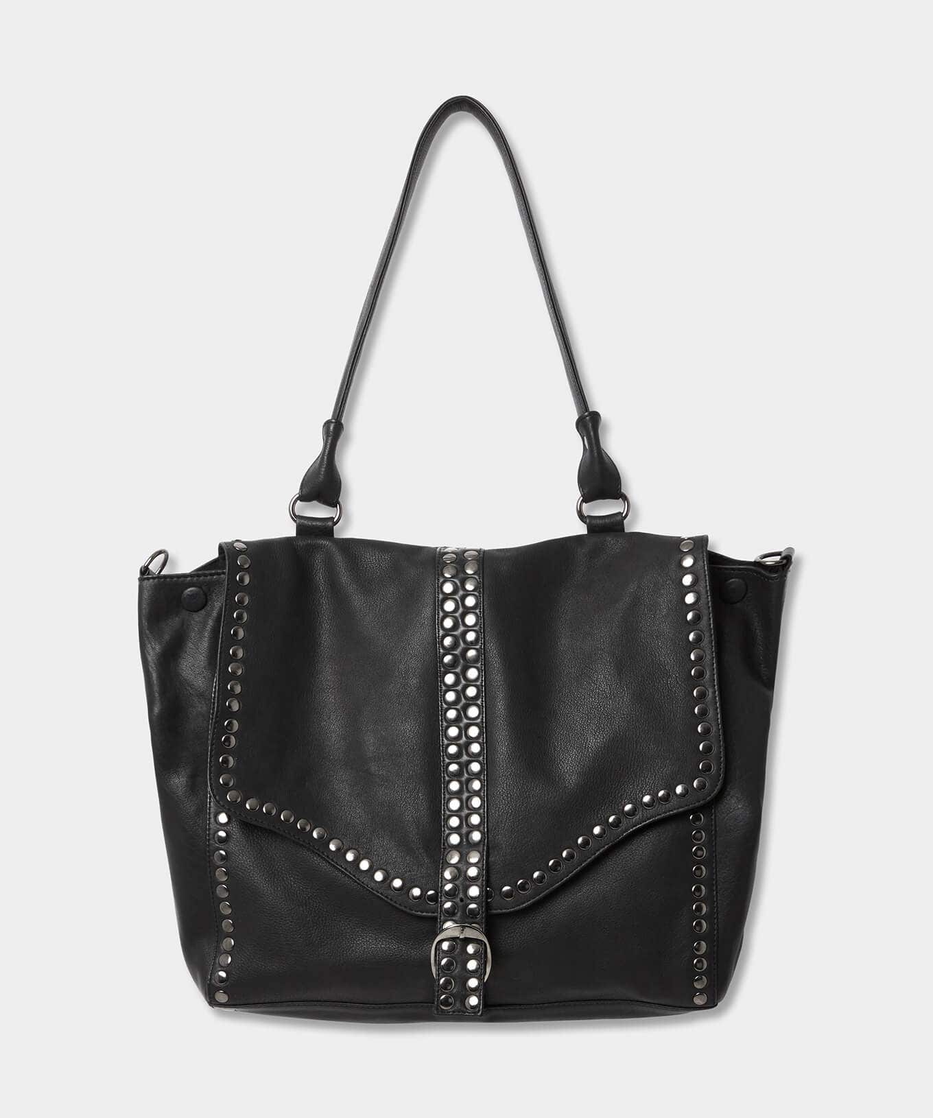 Handbags & Purses | Women's Joe Browns Rock Steady Washed Leather Bag Black