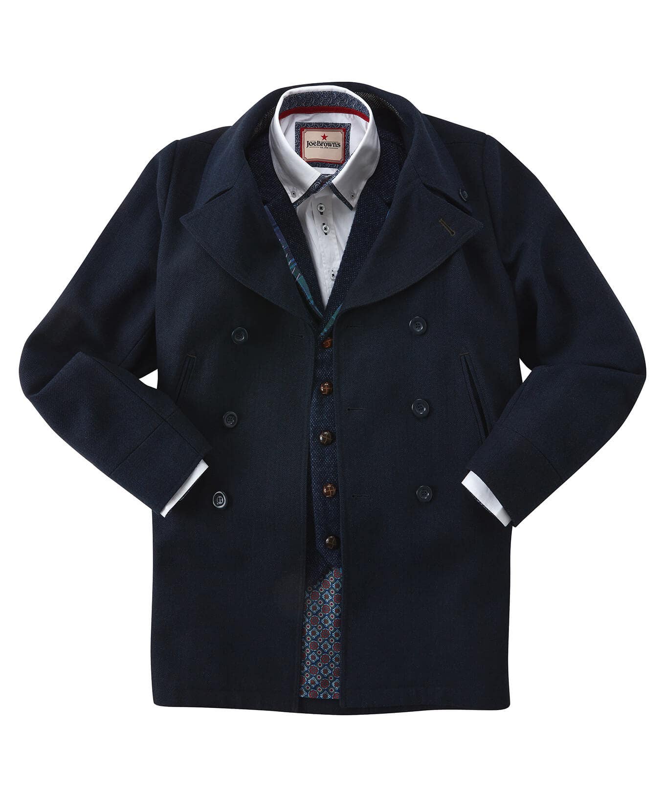 Shop Men's Collection | Coats & Jackets | Sale Coats & Jacket | Top Picks | Men，s | Men，s Joe Browns Sensational And Stylish Coat Navy