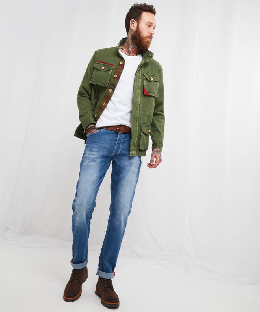 Shop Men's Collection | Slim Fit Jeans | Jeans & Trousers | Denim Styles | Top Picks | Top Picks | Men，s | Men，s Joe Browns Sensational Slim Jeans Summer Blue