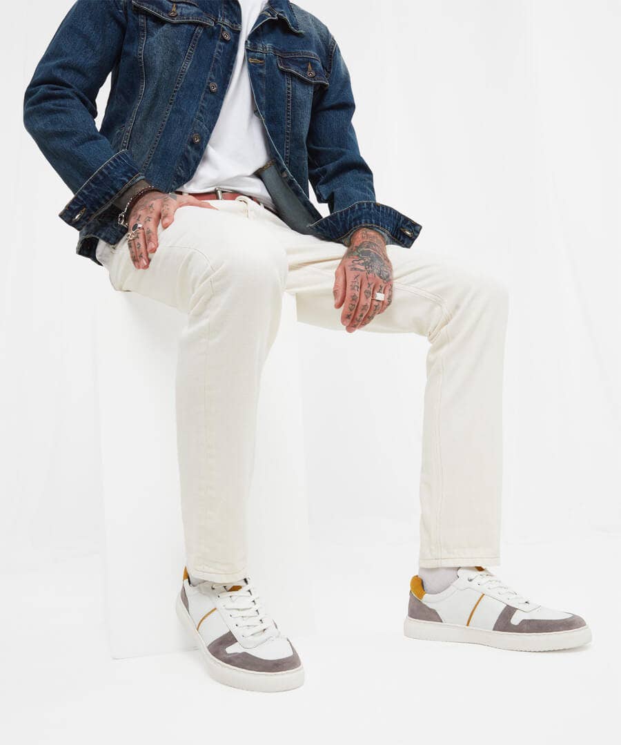 Shop Men's Collection | Slim Fit Jeans | Jeans & Trousers | Denim Styles | Top Picks | Top Picks | Men，s | Men，s Joe Browns Sensational Slim Jeans Ecru