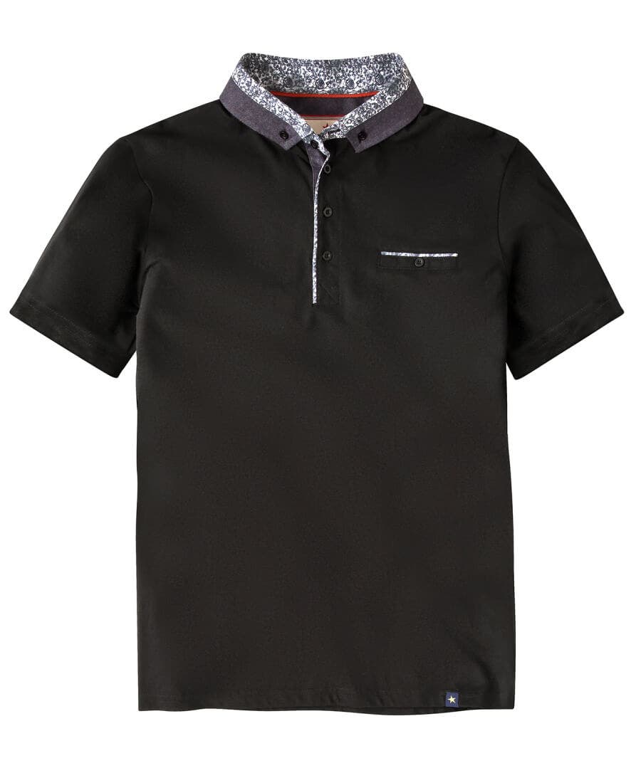 Shop Men's Collection | Gifts | Tops & T-Shirts | Top Picks | Men，s | Men，s Joe Browns Sensational Smart Polo Black