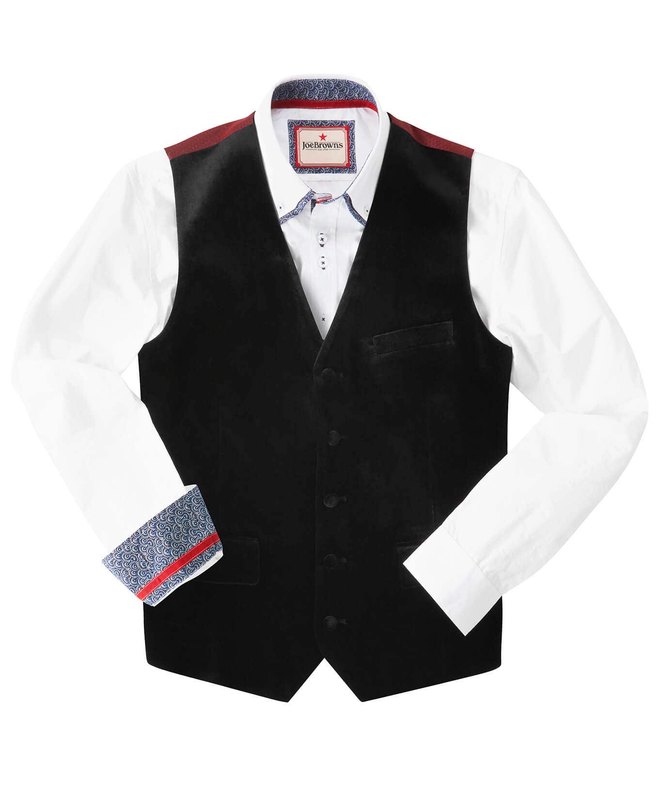 Shop Men's Collection | Men's Partywear | Waistcoats | Men's Tailoring | Coats & Jackets | Sale Waistcoats | Top Picks | Top Picks | Men，s | Top Picks | Men，s | Men，s Joe Browns Sensational Style Waistcoat Black