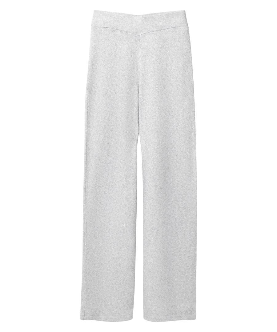 Pyjamas & Loungewear | Gifts | Jeans & Trousers | Women's | Women's | Women's Joe Browns Sloe Joes Wide Leg Knitted Trousers Grey