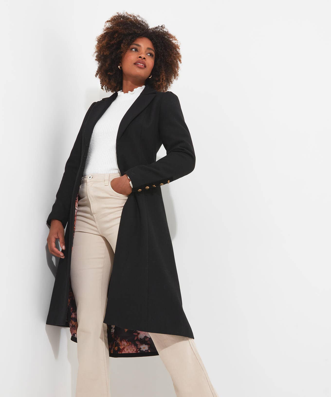 Coats & Jackets | Women's Joe Browns So Sophisticated Coat Black