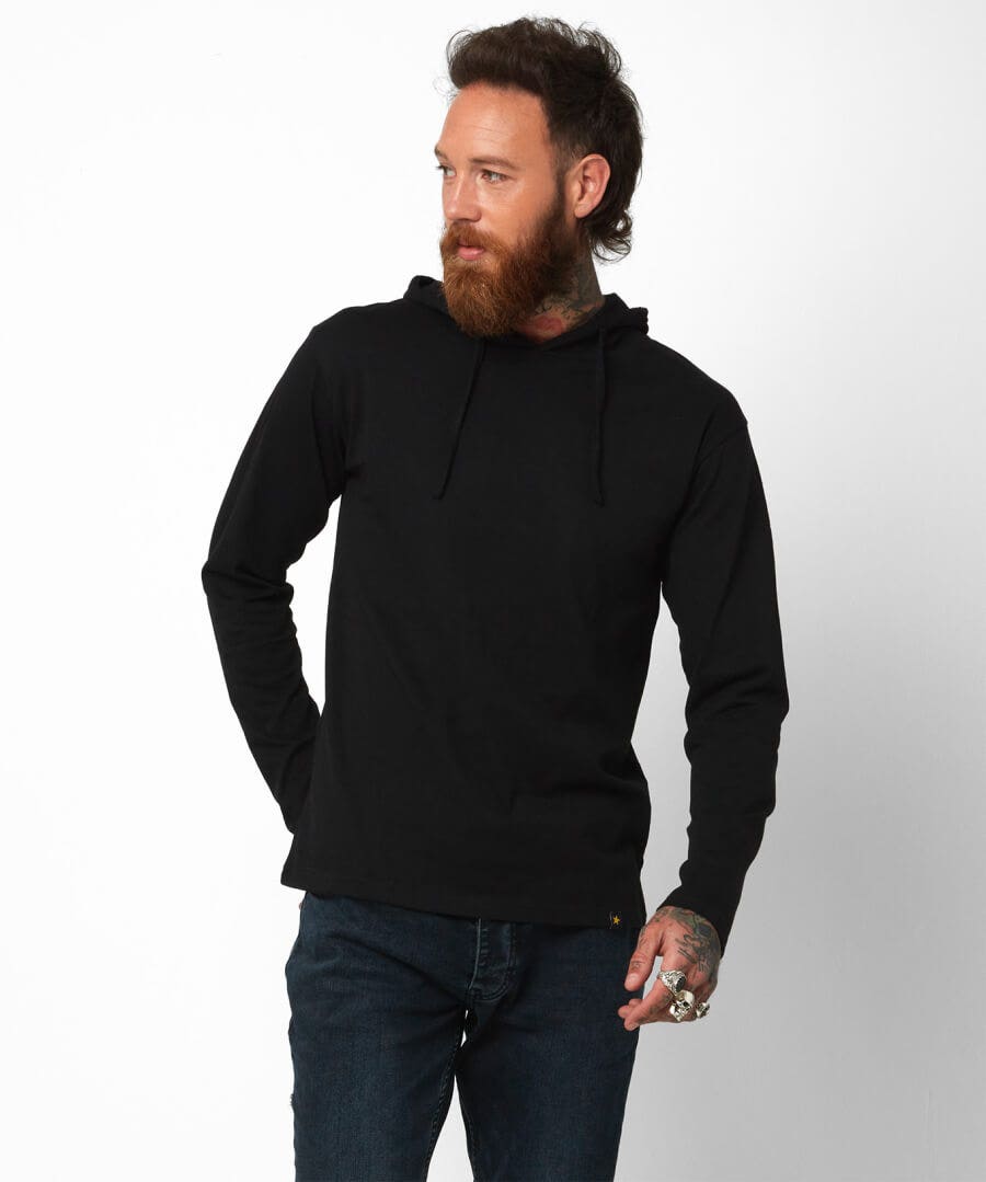 Hoodies & Sweatshirts | Layering Essentials | Knitwear & Jumpers | Tops & T-Shirts | Sale Hoodies & Sweatshirts | Sale Tops & T-Shirts | Men，s | Men，s | Men，s | Men，s | Men，s | Men，s Joe Browns Style It Out Hood Black/Grey