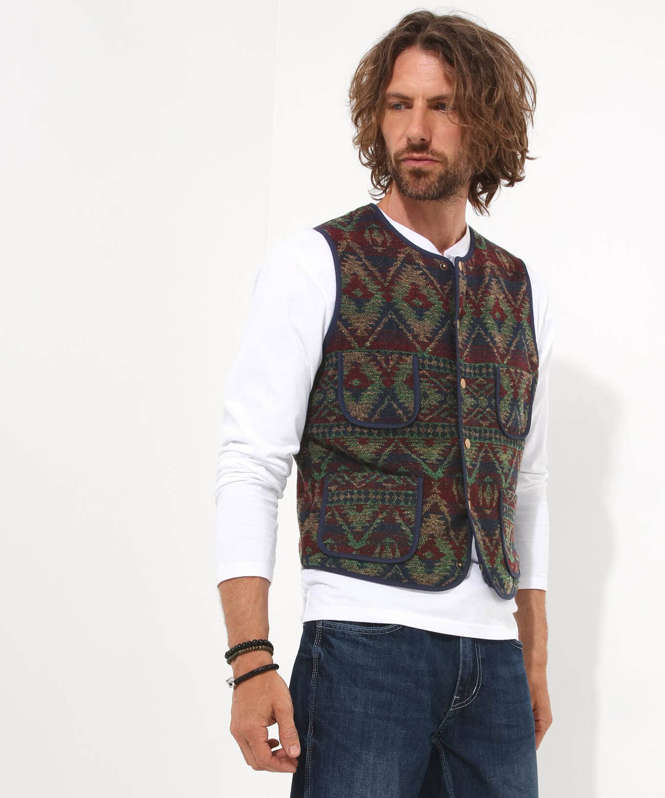 Shop Men's Collection | Waistcoats | Coats & Jackets | Sale Waistcoats | Top Picks | Men，s | Men，s | Men，s Joe Browns Style It Out Waistcoat Green