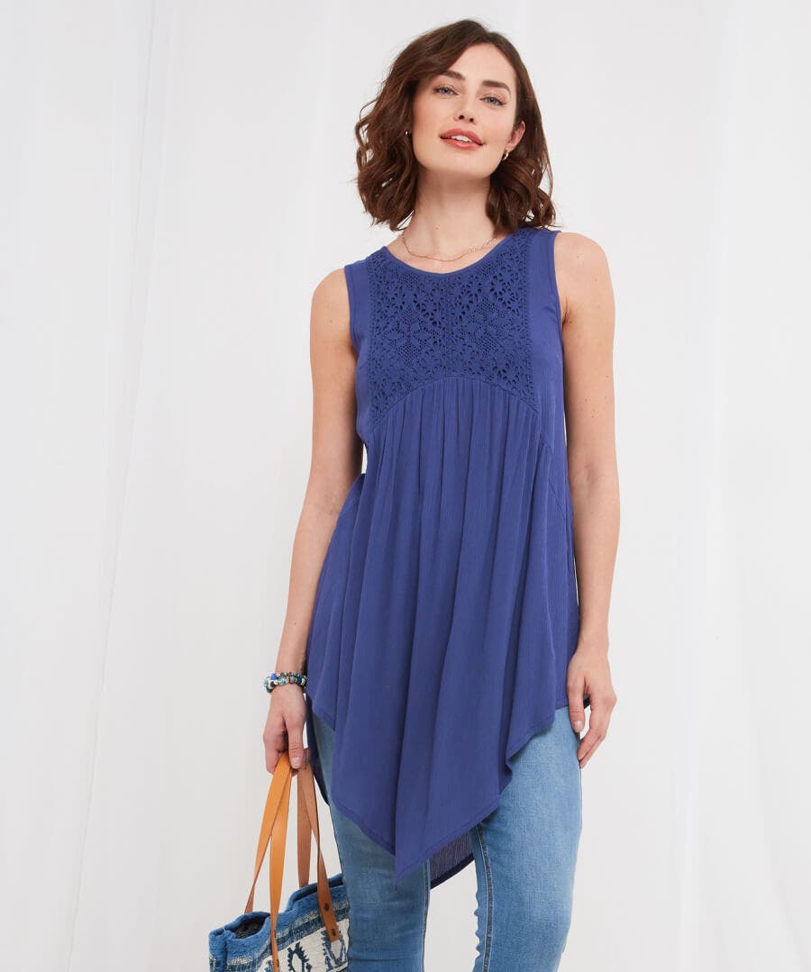 Sale Tops, Tunics & Blouses | Women's Joe Browns Summer Essentials Tunic Navy / White