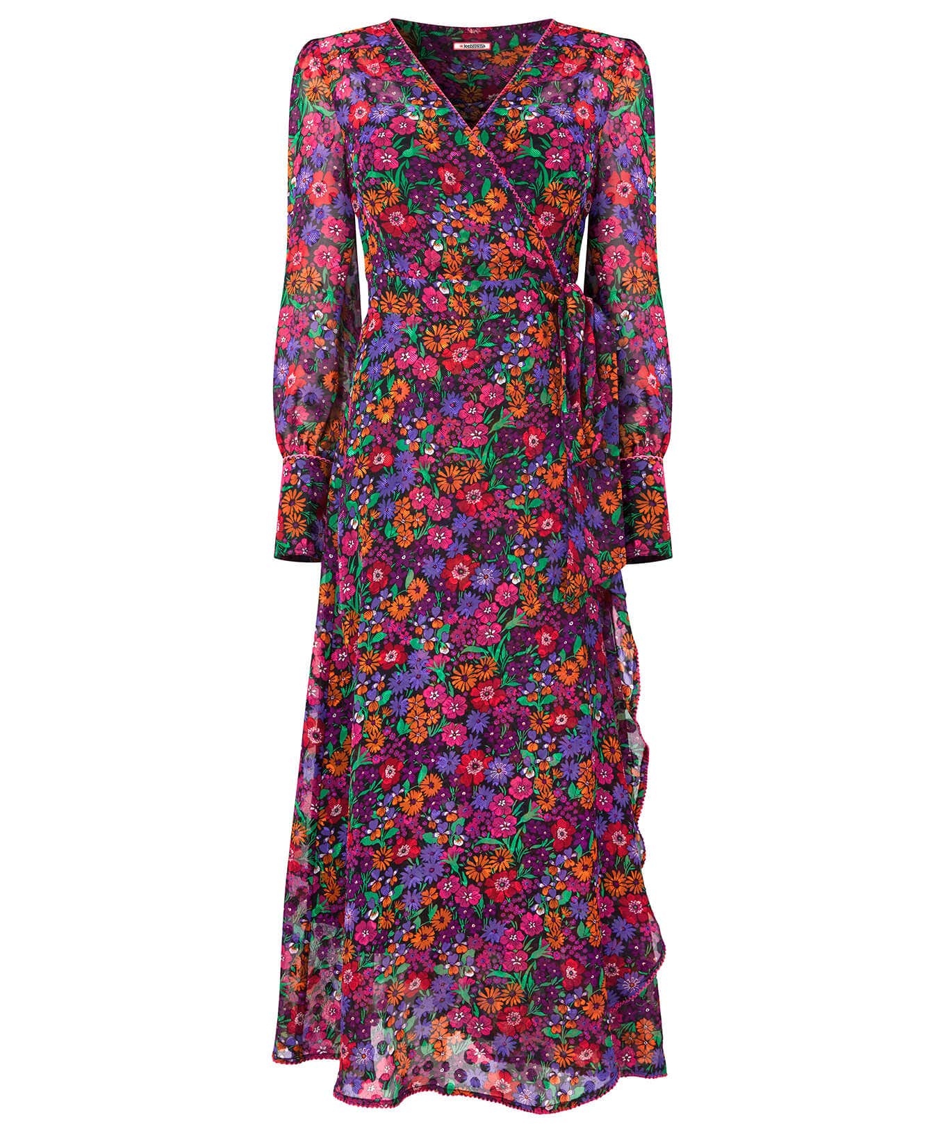 Shop Women's Collection | Dresses | Sale Dresses | Top Picks | Women's | Women's Joe Browns Vibrant Vibes Wrap Dress Multi