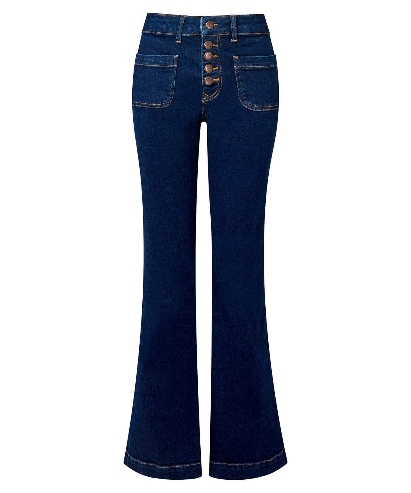 Denim Styles | Jeans & Trousers | Sale Jeans & Trousers | Women's | Women's | Women's Joe Browns Vintage Valerie Flared Jeans Indigo