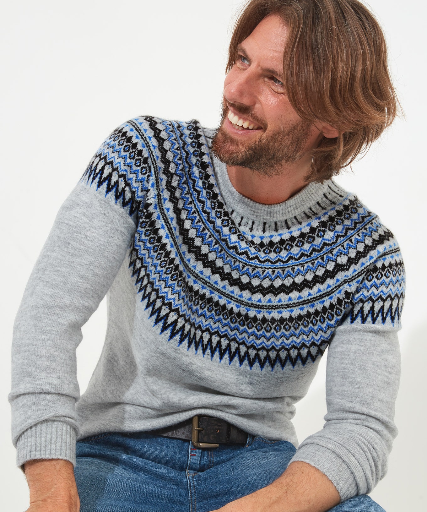 Shop Men's Collection | Knitwear & Jumpers | Gifts | Sale Knitwear & Jumpers | Top Picks | Men，s | Men，s | Men，s Joe Browns Winter Weekends Knit Grey