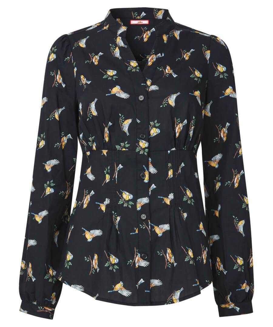 Sale Tops, Tunics & Blouses | Women's Joe Browns Woodland Wonders Blouse Black / White