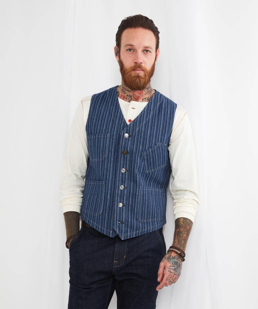 Sale Waistcoats | Sale Coats & Jacket | Men，s | Men，s Joe Browns Work Hard Play Hard Waistcoat Blue